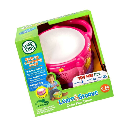 Picture of LEAP FROG PINK LEARN & GROOVE COLOUR PLAY DRUM